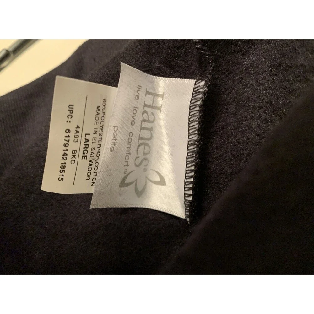 Hanes Live Love Comfort Women's Fleece Jogging Pants Size Large Petite B… - Picture 4 of 6
